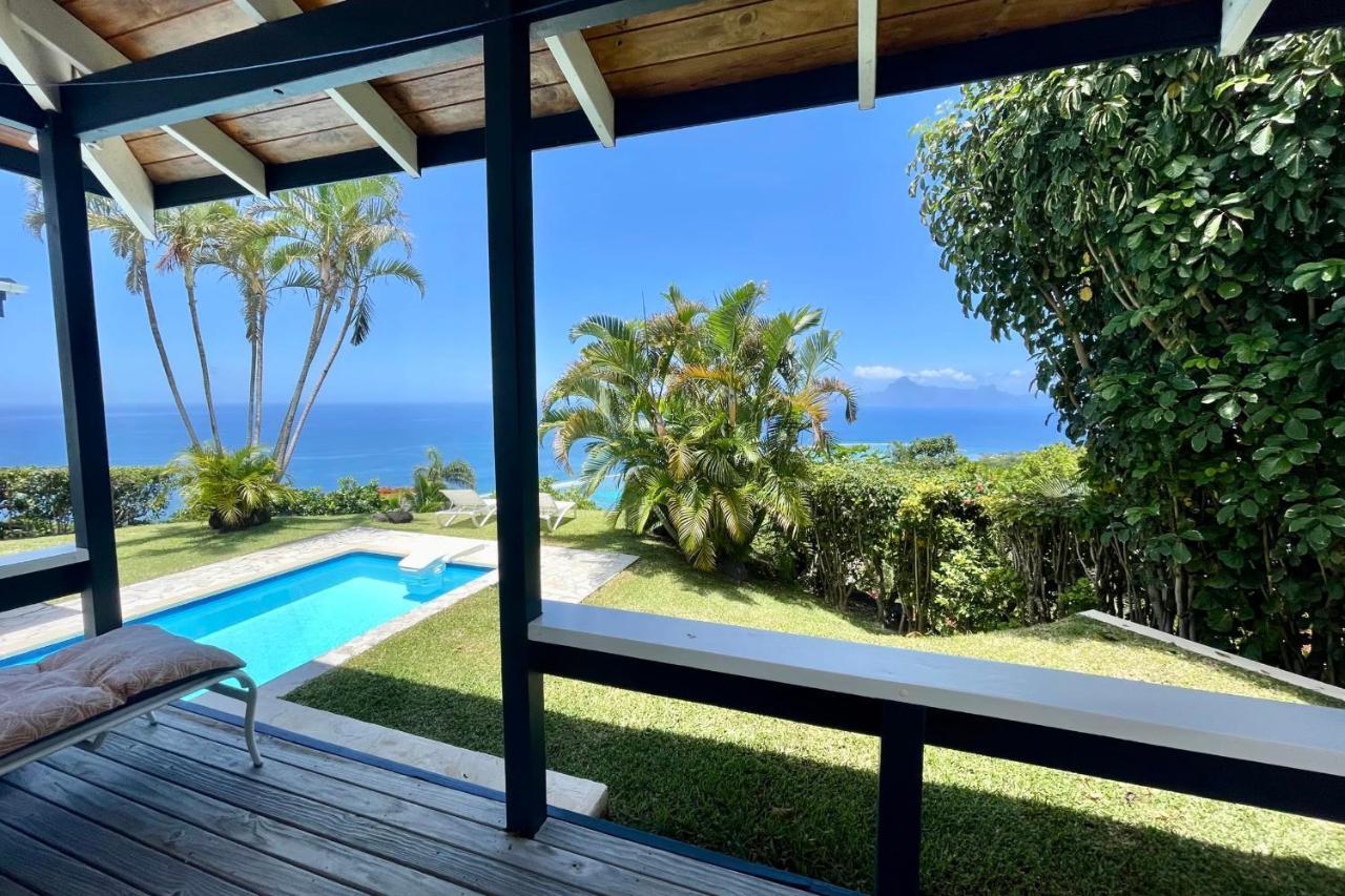 Villa Tiare Amazing View - Private Pool - 4 Bedrooms- Up To 7 Pers Punaauia  Екстер'єр фото